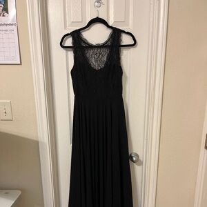 Lulus Black Maxi Dress Size M